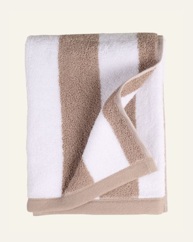 Handduk multi/beige - 50x70 cm multi/beige - 1