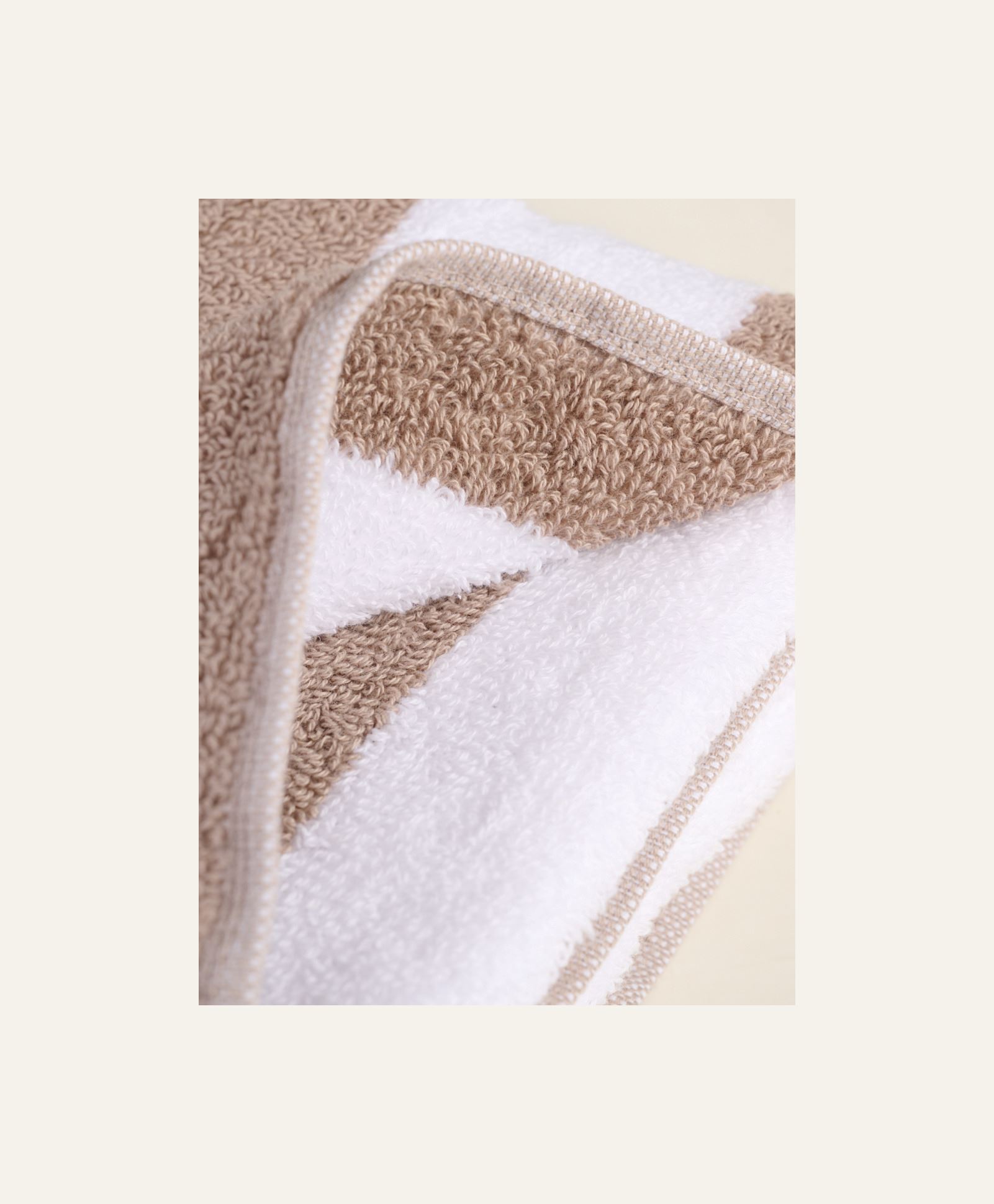 Handduk multi/beige - 2