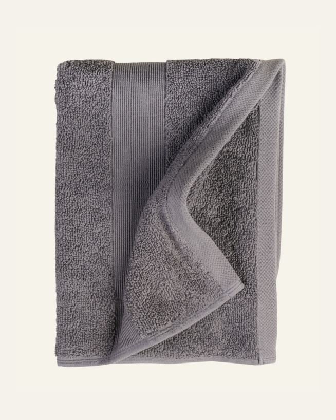 Handduk mörkgrå - 50x70 cm mörkgrå - 1