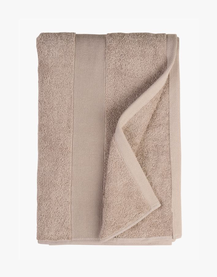 Handduk beige - 70x140 cm beige - 1