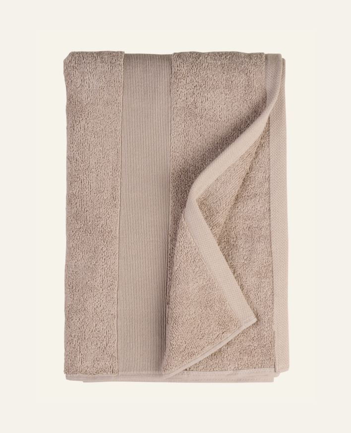 Handduk beige - 70x140 cm beige - 1