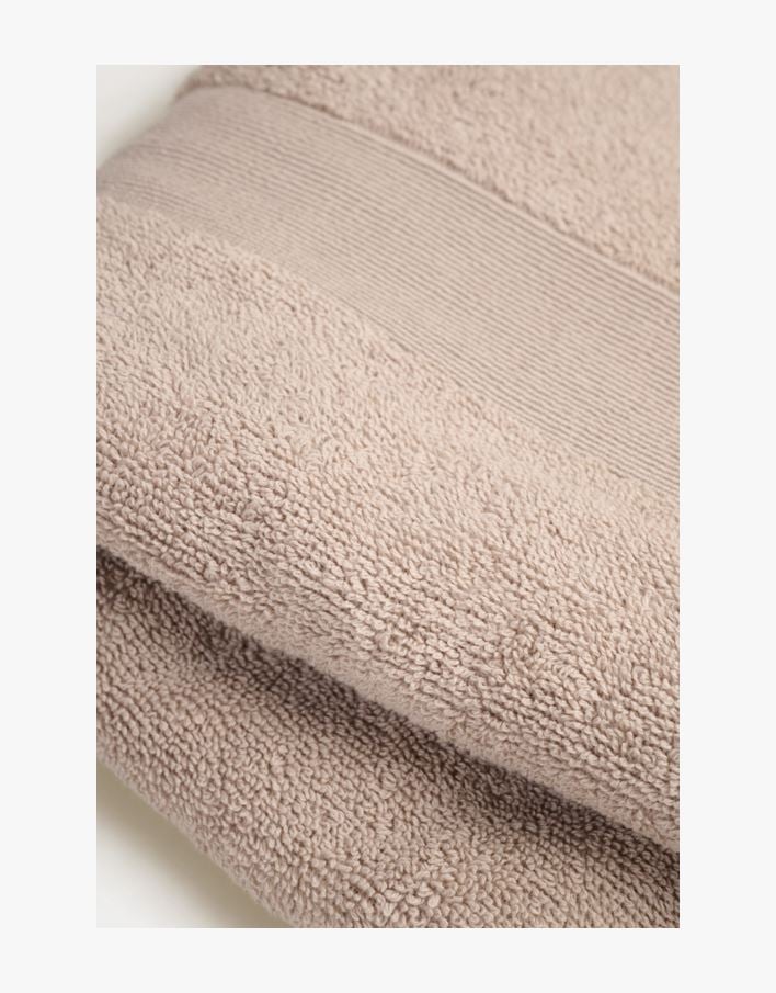 Handduk beige - 70x140 cm beige - 1