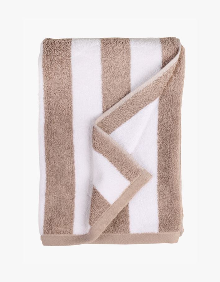 Handduk multi/beige - 70x140 cm multi/beige - 1