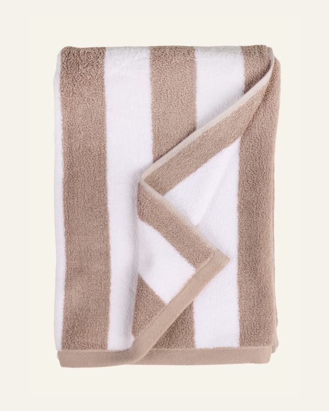 Handduk multi/beige - 70x140 cm multi/beige - 1