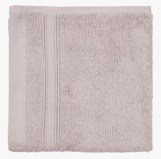 Hemtex | Living Tvättlapp Ljusgrå - 30x30 Cm