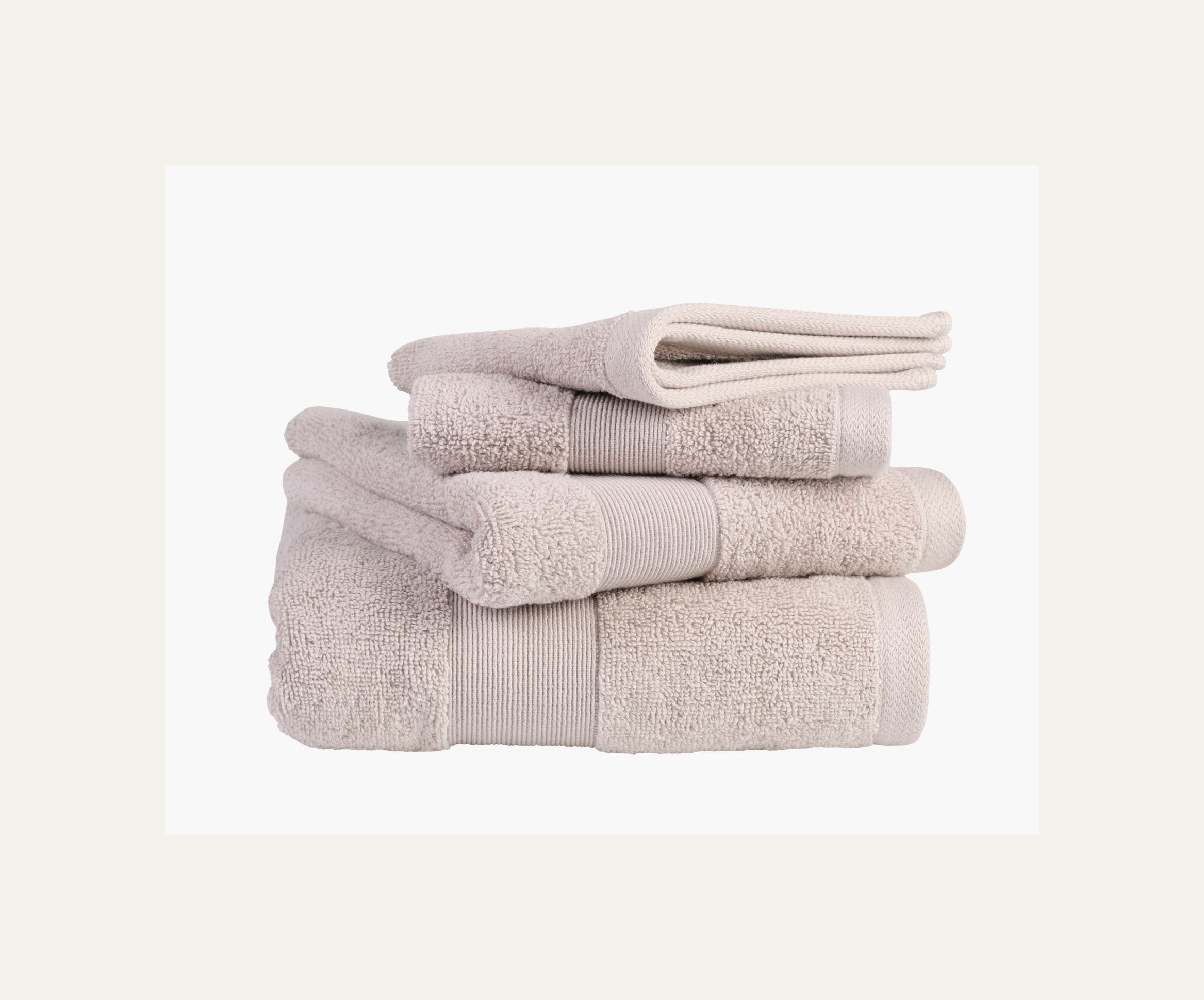 Handduk ljusgrå - 5