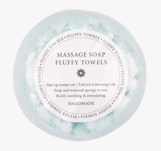 Hemtex | Soft Massagetvål Ljusturkos - 8,5x8,5 Cm