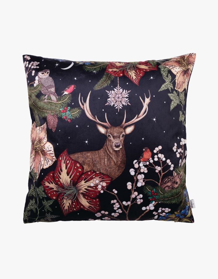 Nadja Wedin Oh deer prydnadskudde marinblå - 50x50 cm marinblå - 1