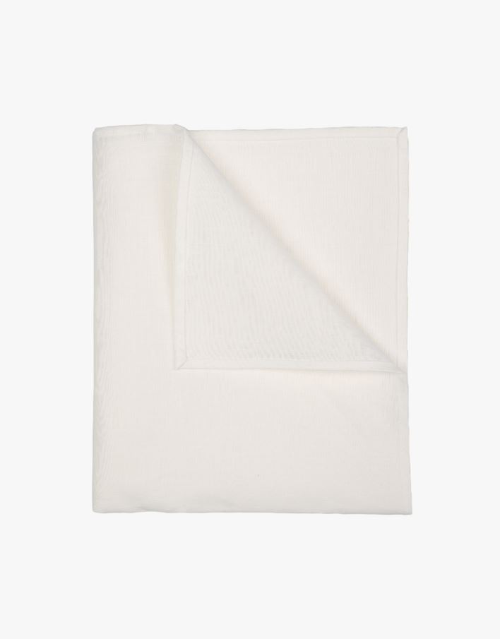 Linneduk vit - ø175 cm vit - 1
