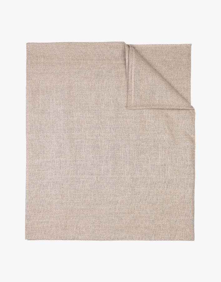 Linneduk natur - ø175 cm natur - 1