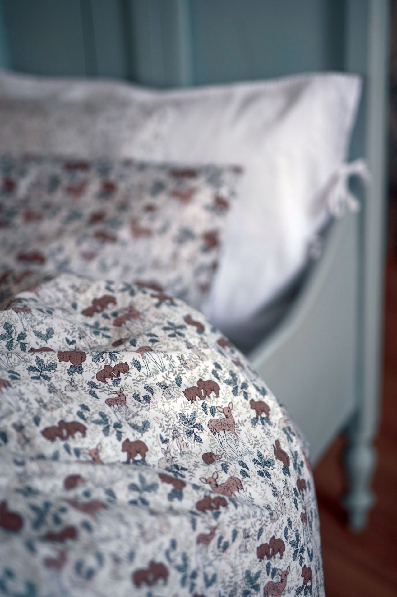 Påslakanset baby ljusgrön - 3