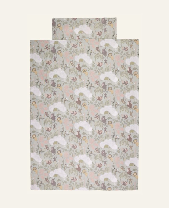 Påslakanset baby grön - 100x130 cm grön - 1