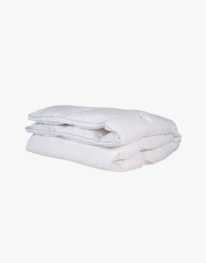 Varmt duntäcke vit - 150x210 cm vit - 1