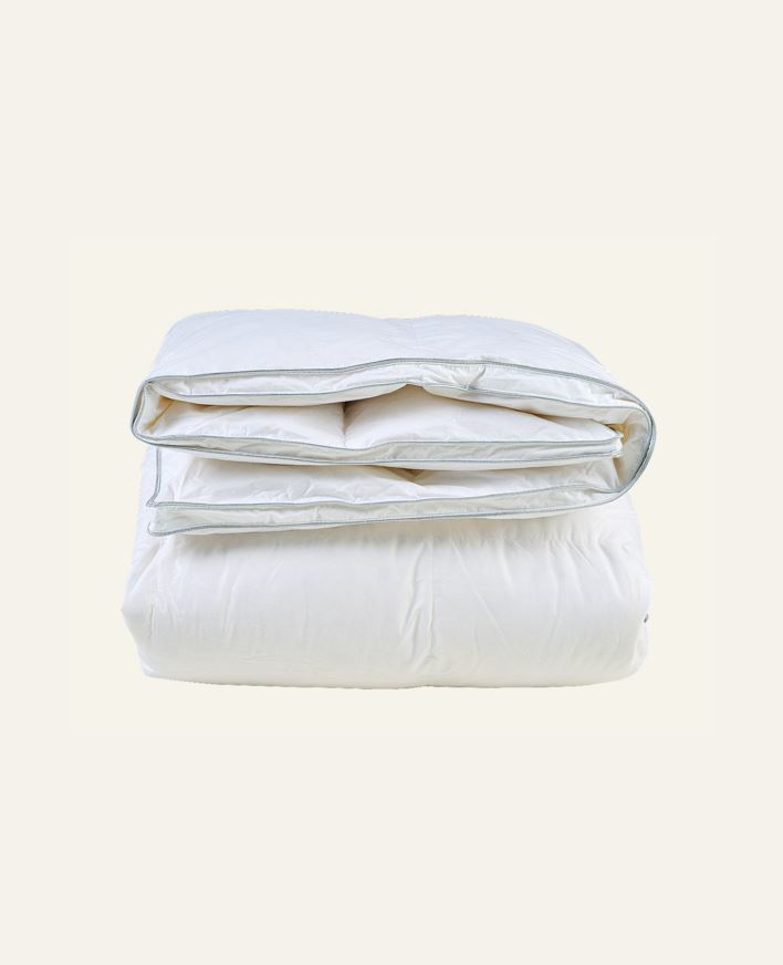 Medelvarmt duntäcke vit - 150x210 cm vit - 1