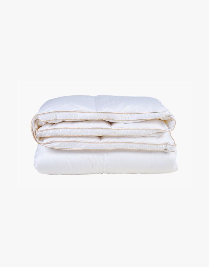 Medelvarmt duntäcke vit - 150x210 cm vit - 1