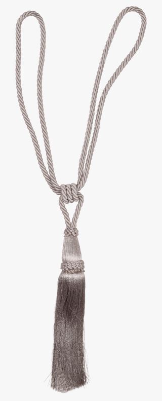Hemtex | Tassel Gardinomtag Tofs Ljusgrå - 70 Cm