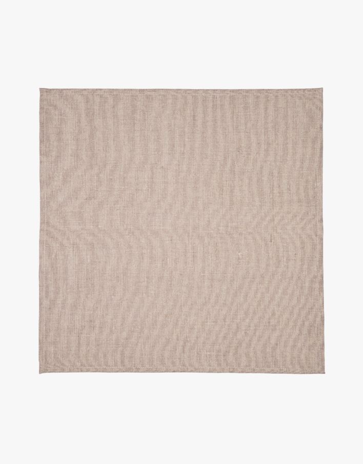 Linneservett natur - 47x47 cm natur - 1
