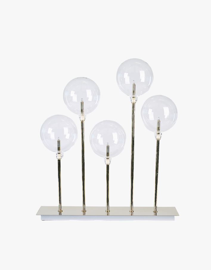 Ljusstake guld - 35x10x40 cm guld - 1