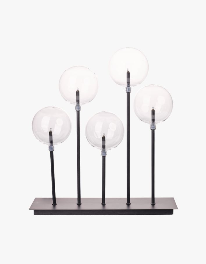 Glorious ljusstake svart - 35x10x40 cm svart - 1
