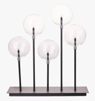 Glorious ljusstake svart