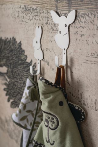 Little Roomies | Deer Krok Vit - 7x11 Cm