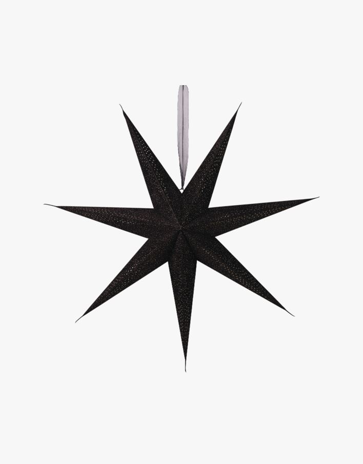 Adventsstjärna svart - 100cm svart - 1