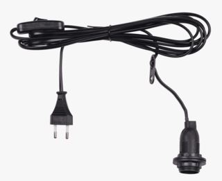 Lampeholder lamphållare svart