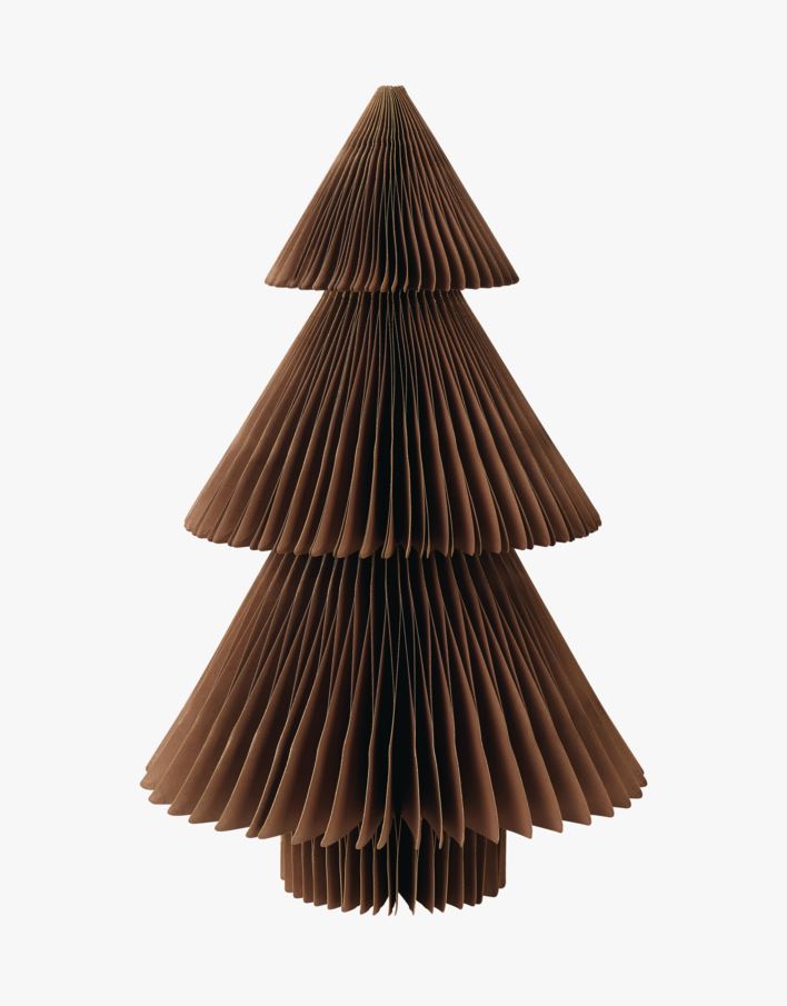 Papertree dekoration ljusbrun - 40 cm ljusbrun - 1