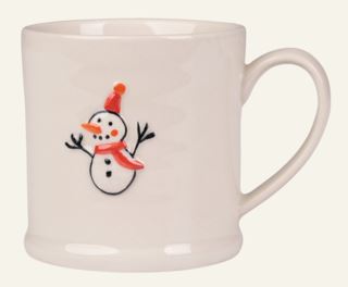 Xmas Snowman kopp multi