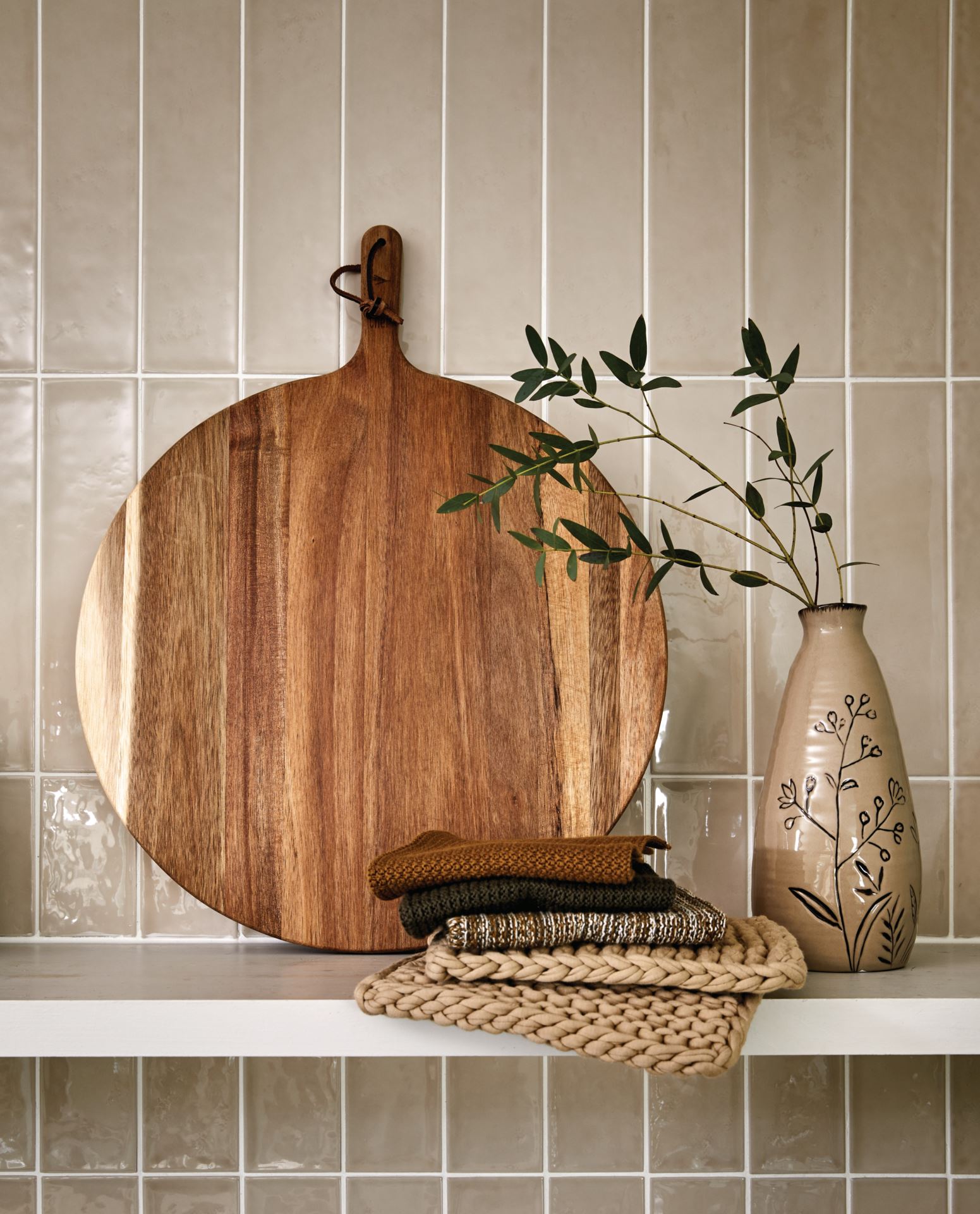 Grytlappar beige - 2