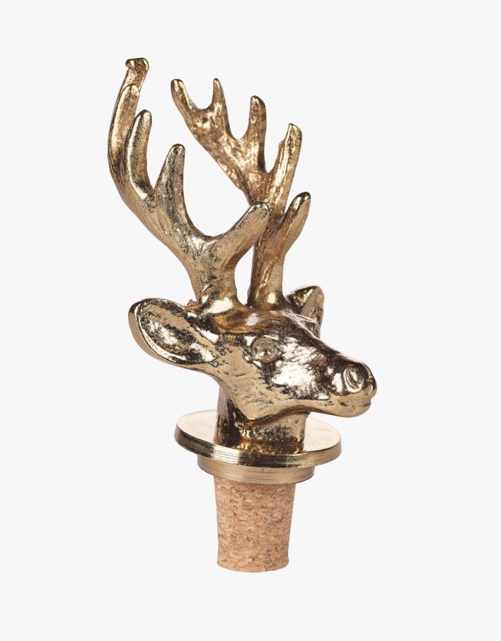 Flaskkork guld - 6x5x11 cm guld - 1