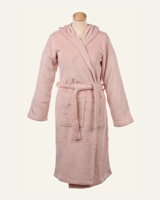 Morgonrock rosa - 170 cm rosa - 1