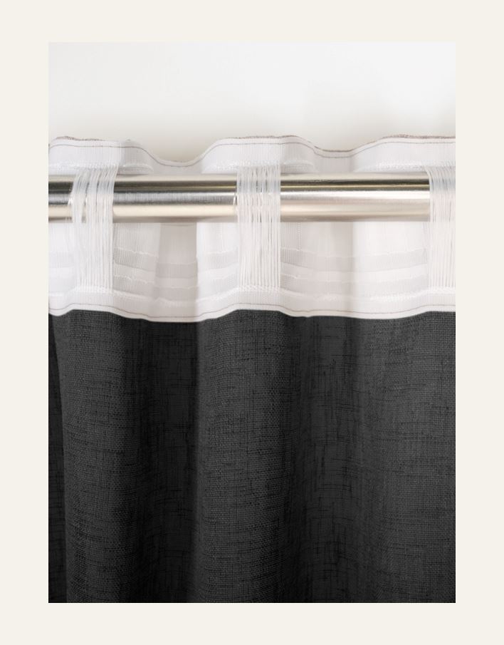 Gardin mörkgrå - 3