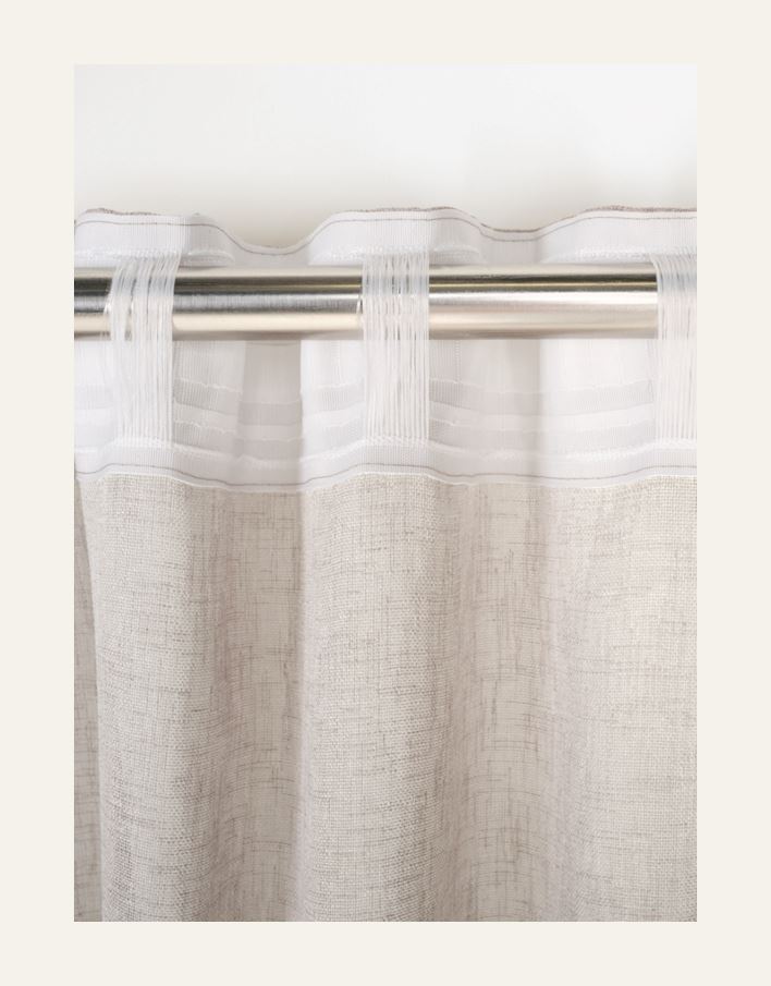 Gardin ljusbeige - 5