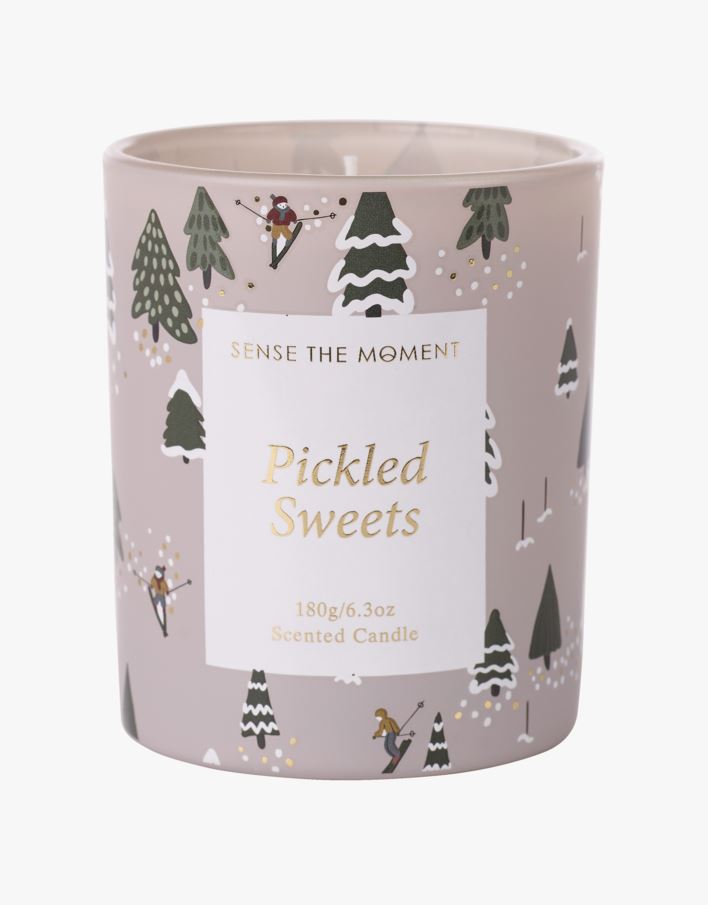 Sense Pickled Sweets green doftljus grå - 180 ml grå - 1