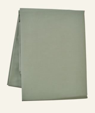 Percale underlakan ljusgrön 10356