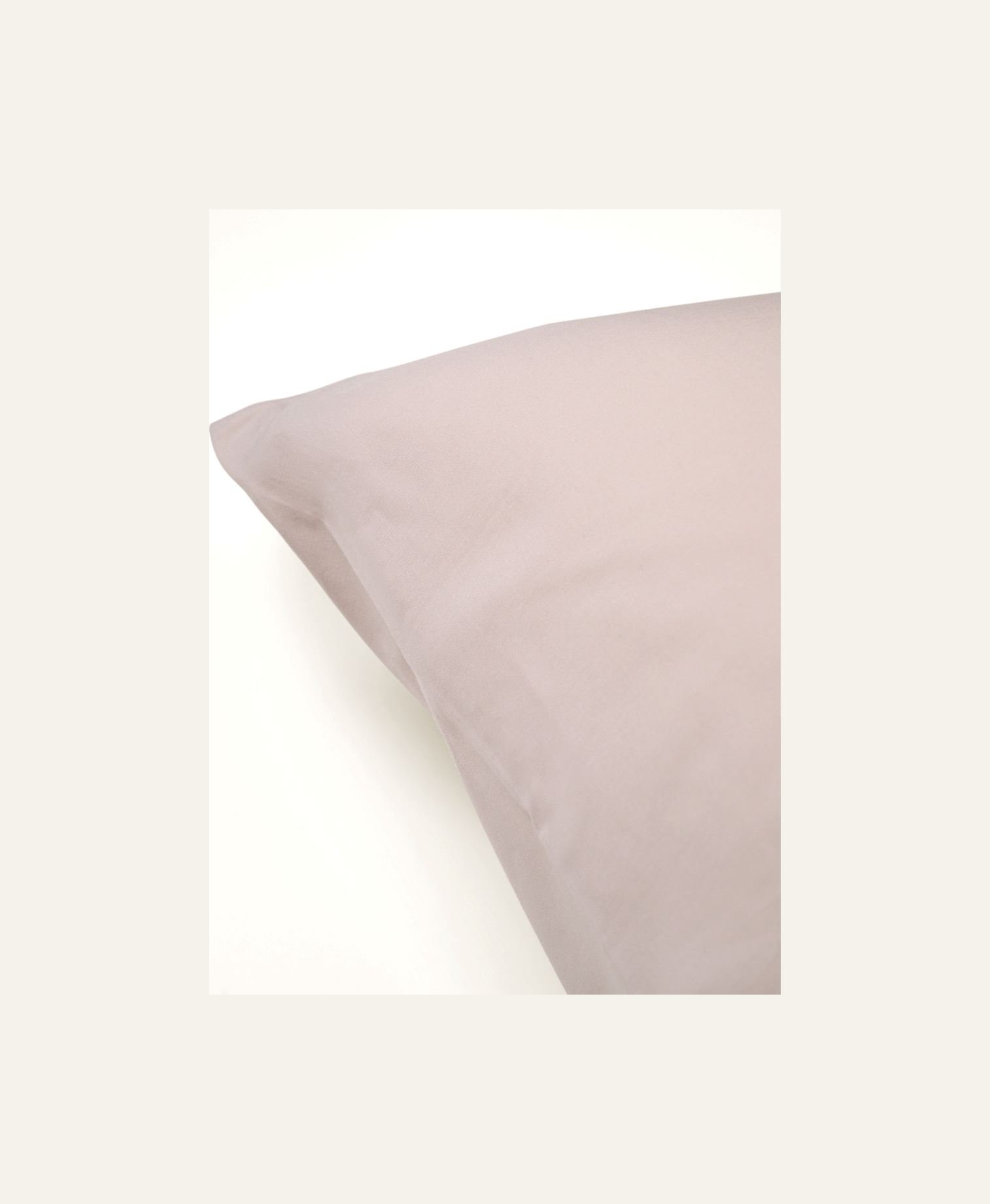 Örngott i percale sand - 2