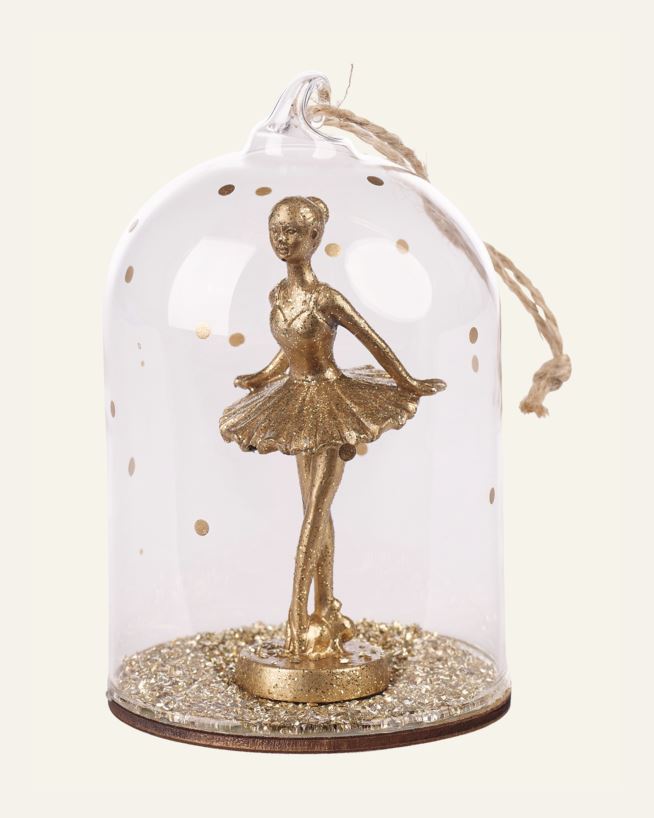 Dekoration guld - 6,8x6,8x10,5 cm guld - 1