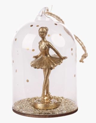 hemtex Ballerina dekoration guld