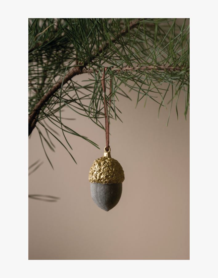 Julgransdekoration guld - 4x3,5x6 cm guld - 1