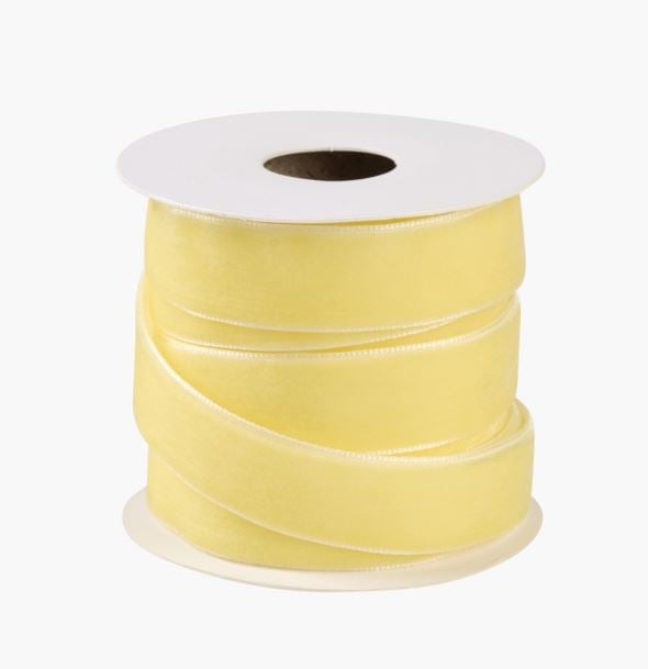 Presentsnöre gul - 1,6cm x 3 m gul - 1