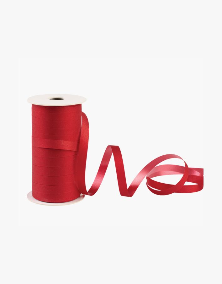 Band röd - 1 cm x 100 m röd - 1