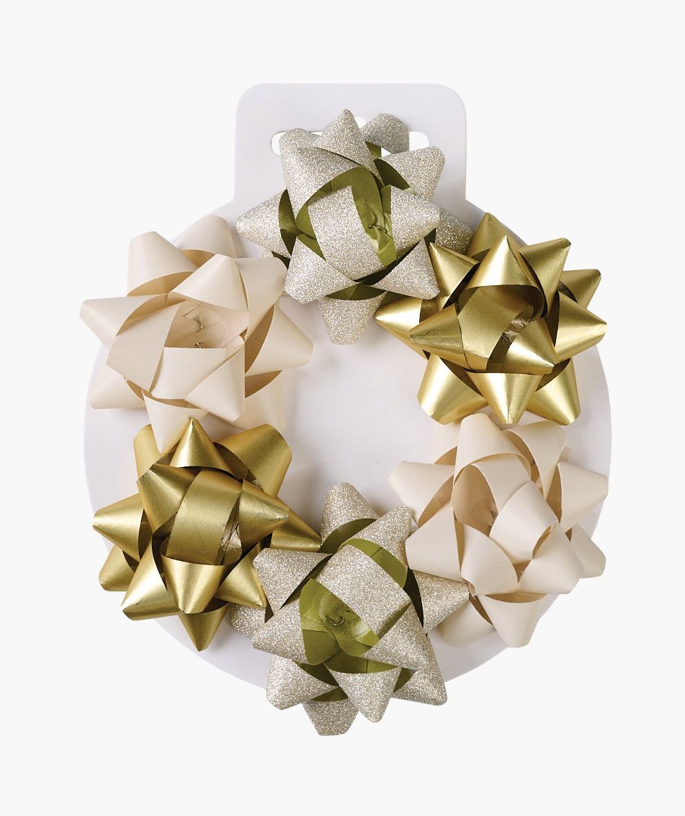 Presentdekoration guld - ø11cm guld - 1