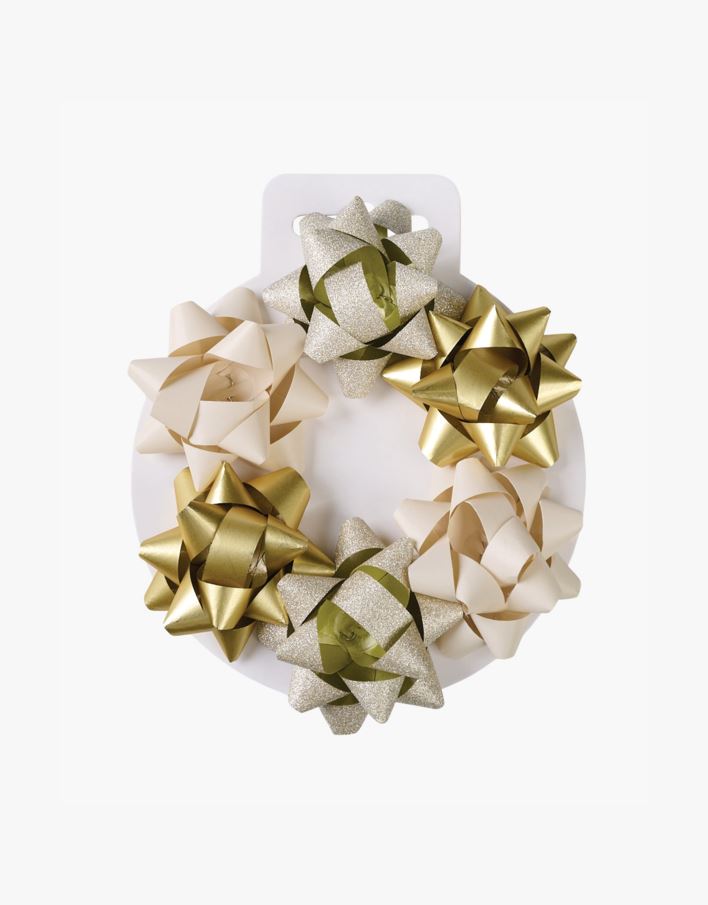 Presentdekoration guld - ø11cm guld - 1