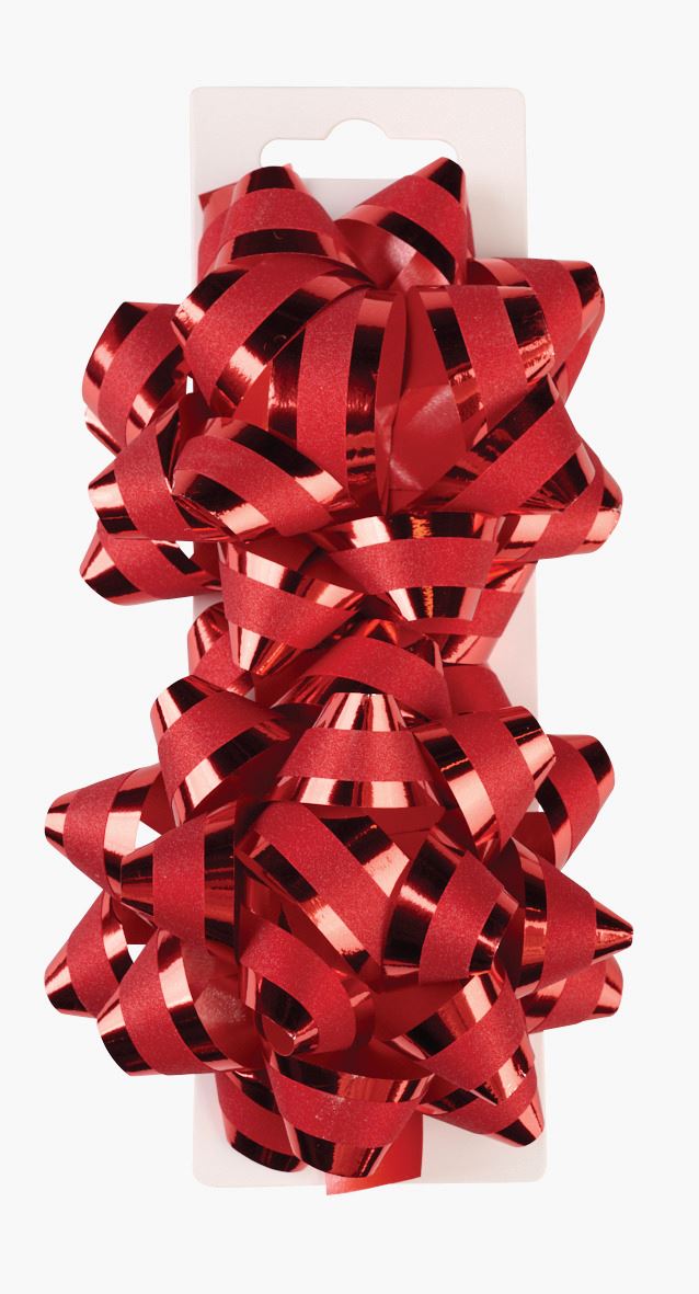 Rosett röd - ø10 cm röd - 1