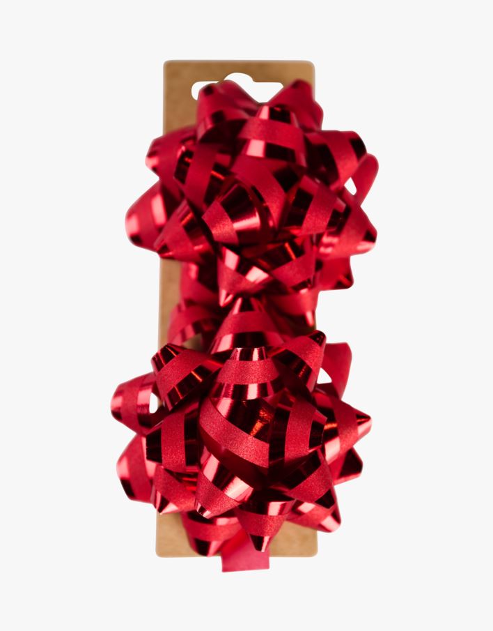 Rosett röd - ø10 cm röd - 1