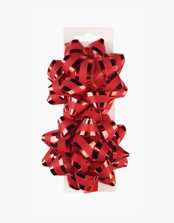 Rosett röd - ø10 cm röd - 1