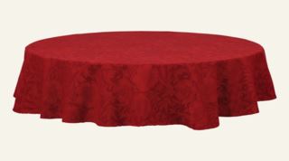 Amandine rund duk röd