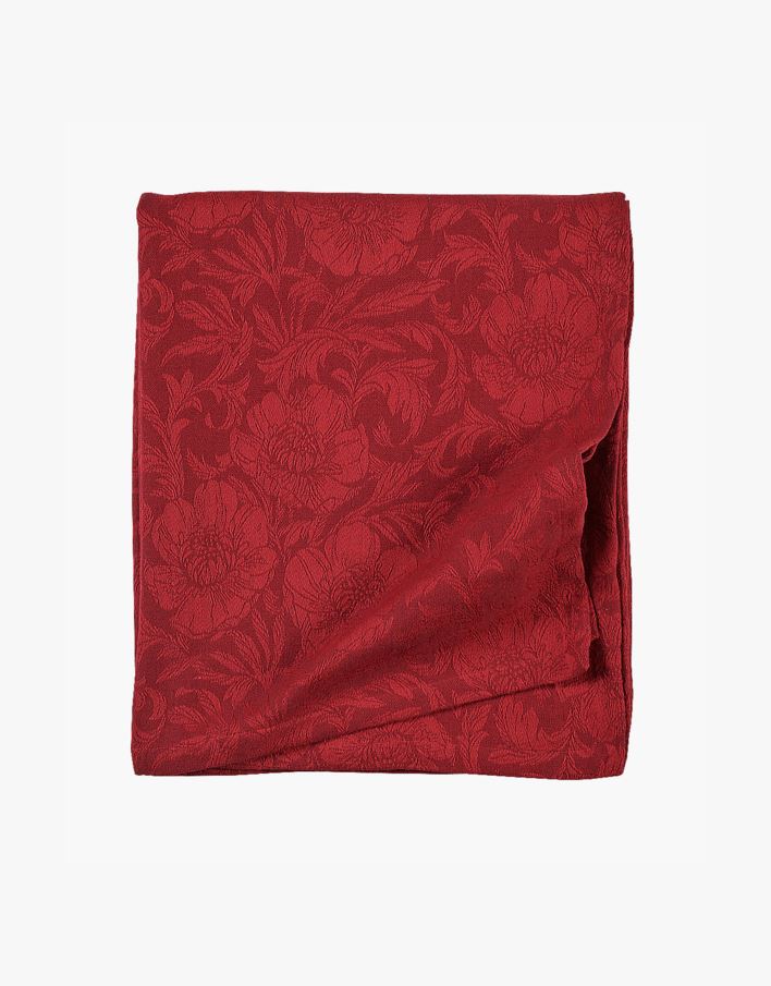 Jacquard duk röd - 140x350 cm röd - 1