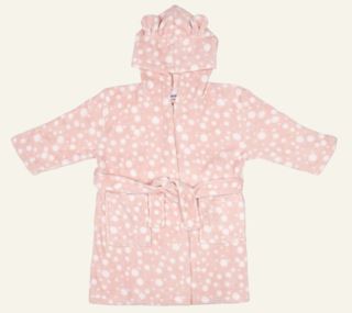 Little Roomies | Dots Morgonrock Rosa - 86-92 Cm